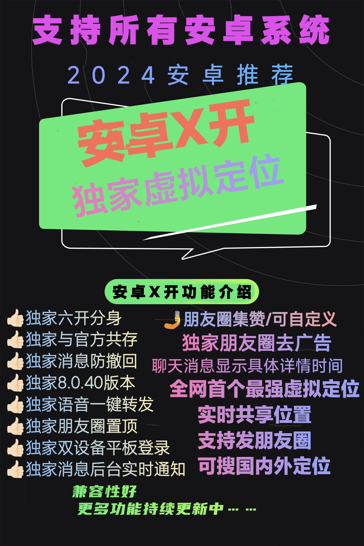 安卓XX官网-卡密授权码购买以及下载-安卓微信多开/安卓微信分身/安卓微商软件/安卓多功能微信/激活码商城